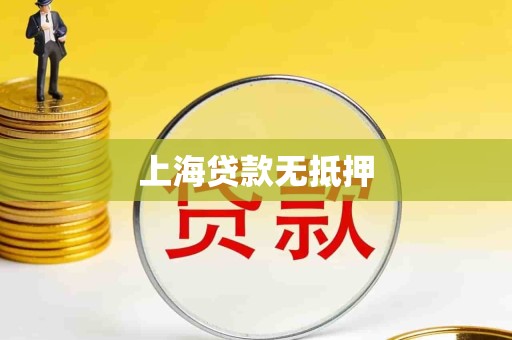 上海贷款无抵押